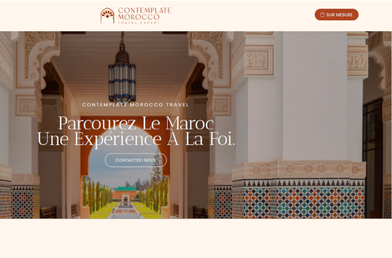 Contemplate morocco travel